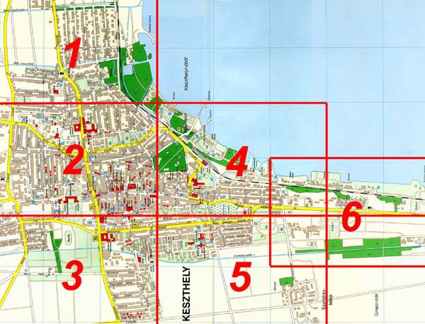 keszthely térkép Keszthely Info térkép keszthely térkép